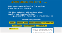 Desktop Screenshot of learnchemistrybetter.com