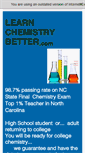 Mobile Screenshot of learnchemistrybetter.com